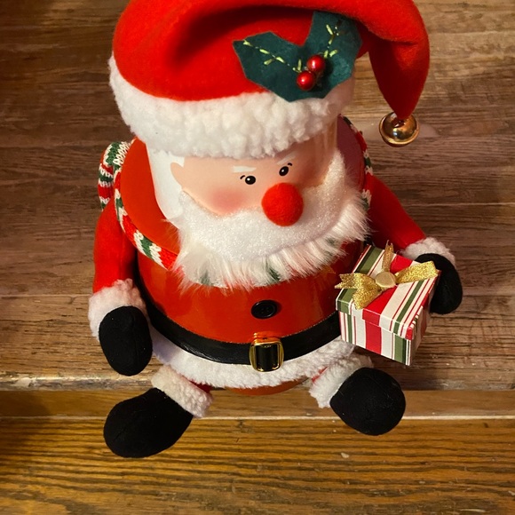 Harry & David 🎅🏼 Santa Clause 3 Tier Christmas Container Shelf Sitter Decor - Picture 7 of 7